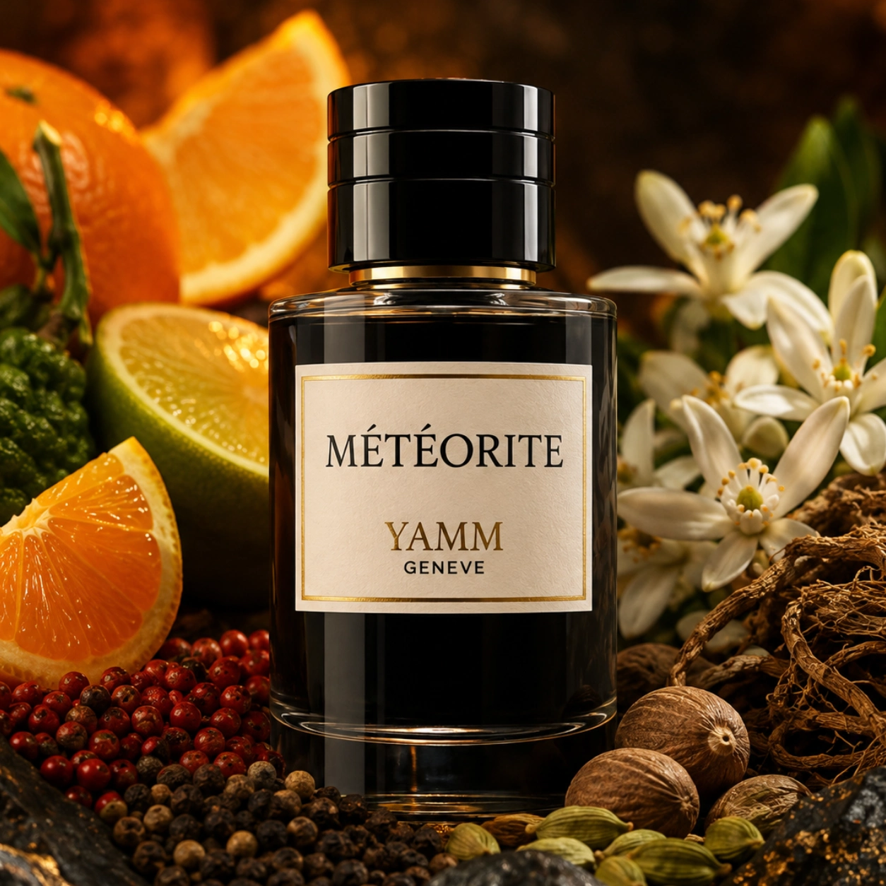 Météorite, parfum Maison YAMM Genève inspiré de Météore Louis Vuitton