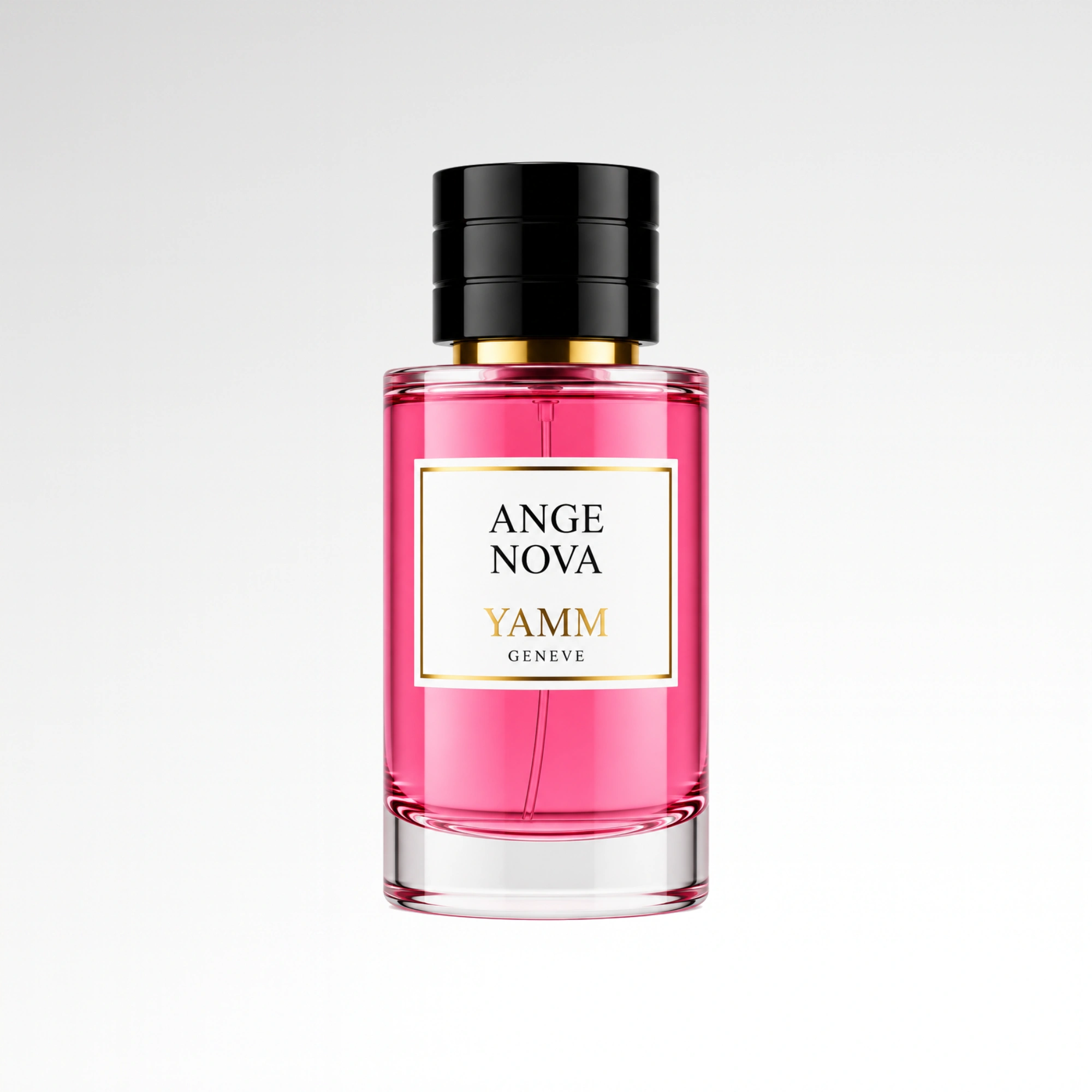 Ange Nova extrait de parfum femme YAMM Genève inspiré de Angel Nova Mugler parfum aux notes de tête Framboise, Litchi, cœur Rose de Damas et fond Bois d’Akigala, Benjoin visuel 02