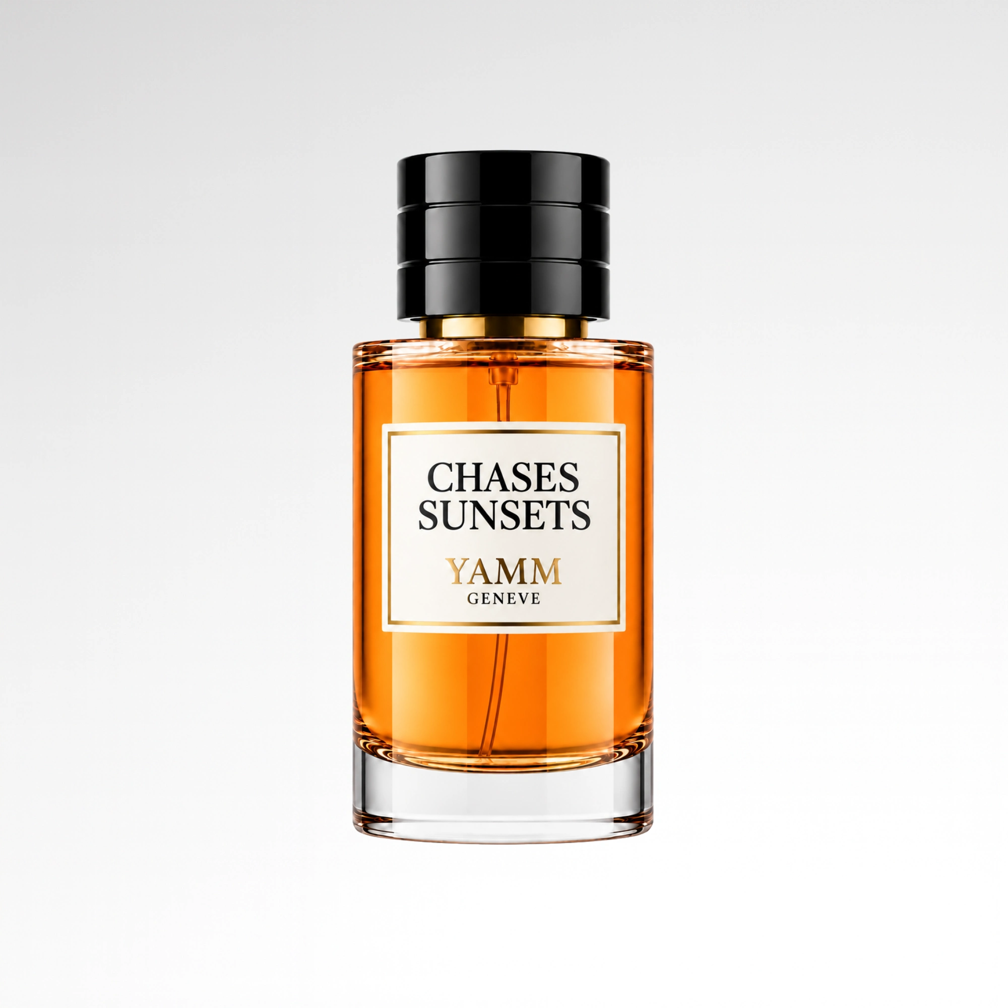 Chases Sunsets extrait de parfum mixte YAMM Genève inspiré de Chasing Sunsets aux notes de tête Mangue, Cardamome du Guatemala, cœur Tubéreuse, Notes solaires et fond Bois de santal, Vanille visuel 02